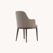 Anna Chair with armrest (wooden baseboard)