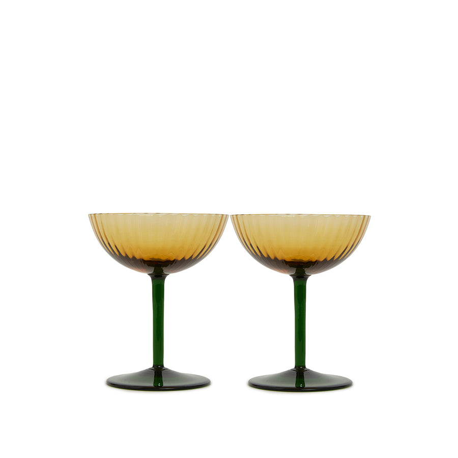 Champagne Coupe Set of 2 Giallo