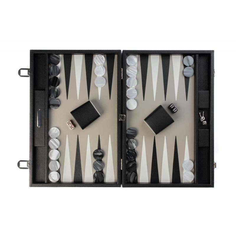 Baptiste - Backgammon Leather Buffle large